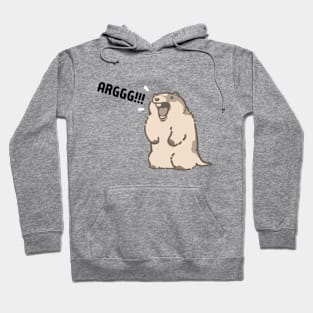 Cute Groundhog, Groundhog day Funny Meme Hoodie